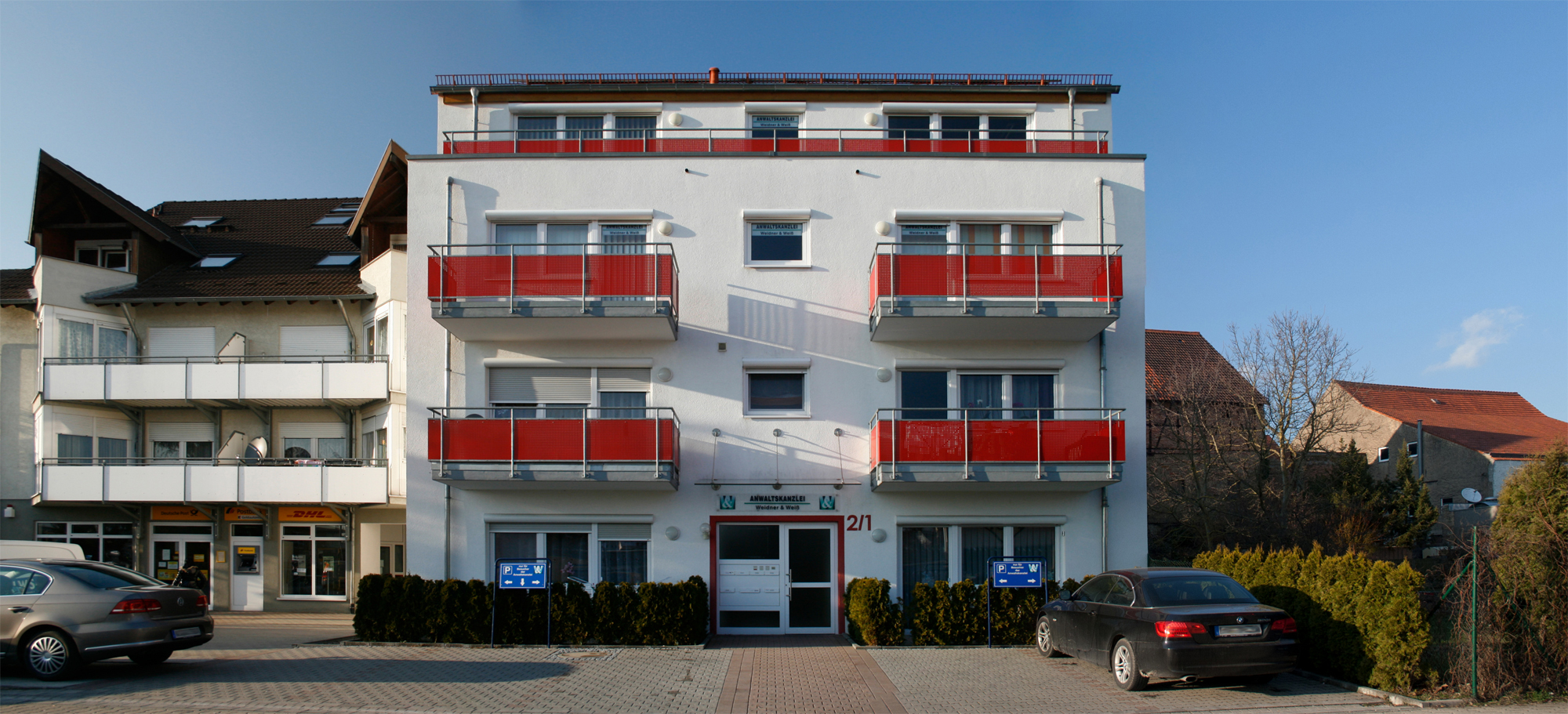 Anwaltskanzlei Weidner & Weiß Eppingen - Aussenansicht Büro